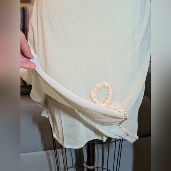 [🔥Vintage Y2K🔥] Stunning LUX Seafoam Slip Dress from Urban Outfitters | Size 9 - Picture 4 of 17
